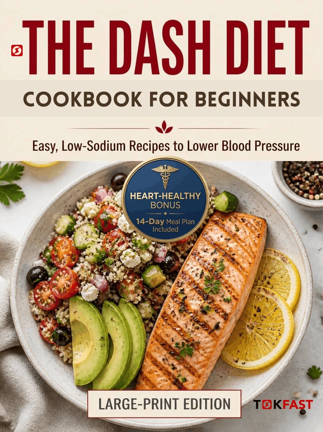 DASH Diet Cookbook for Beginners